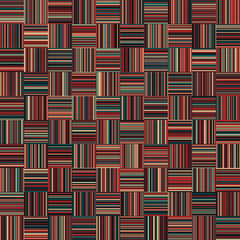 Seamless Christmas Color Straight Vertical and Horizontal Variable Width Stripes