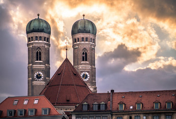 Frauenkirche - Cathedral of Our Dear Lady, Munich, Germany