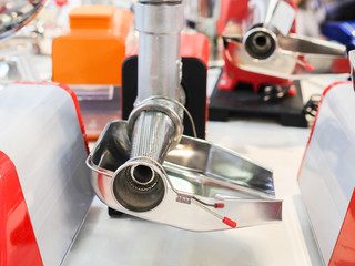 Cooking machine close up
