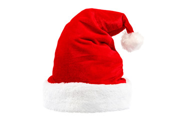 Santa Claus Hat isolated on white background