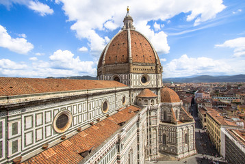 Fototapeta na wymiar The Basilica di Santa Maria del Fiore, Florence, Italy