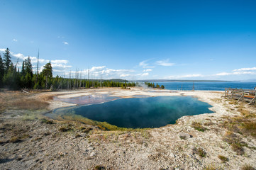 Natural Hot Spring, Yellowstone National Park