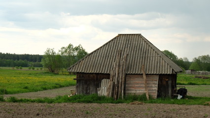 Barn in Kruchik, Ukraine