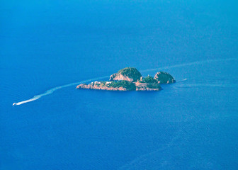 Sirenuse Campanian Archipelago Islands in Tyrrhenian sea