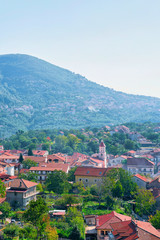 Scenery of Agerola village
