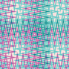 Geometric, abstract seamless pattern