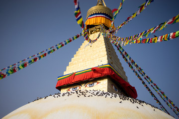 Bodhnath Stupa in Nepal