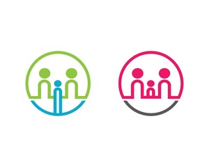 community care Logo template