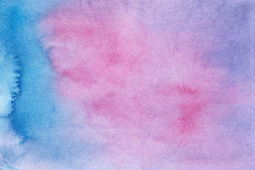 Abstract hand drawn watercolor background texture