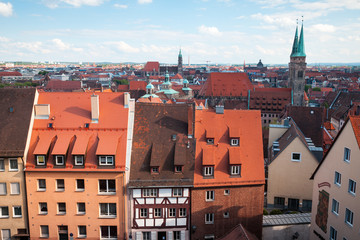 Obraz premium Nuremberg is the second-largest city in Bavaria