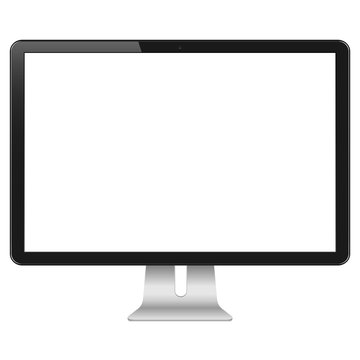 Computer screen vector illustration. To present your application