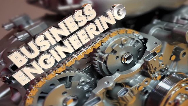 Business Engineering Process System Improvement 3d Animation