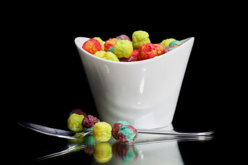 A bowl of cereal