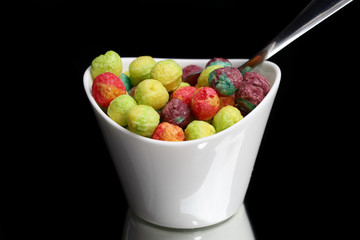A bowl of cereal