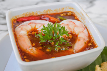 Shrimp in Tamarind Sauce