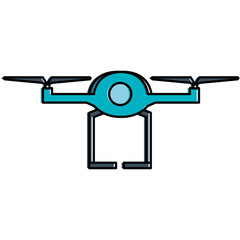 drone technology isolated icon