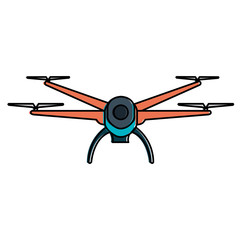 drone technology isolated icon