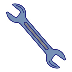 wrench tool isolated icon