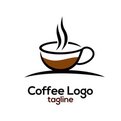 coffee logo template