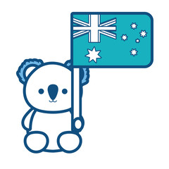 koala  vector illustration