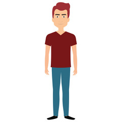 young man avatar character