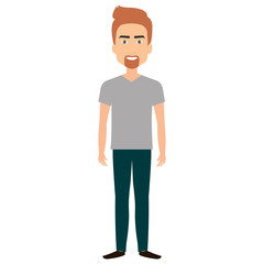 young man avatar character