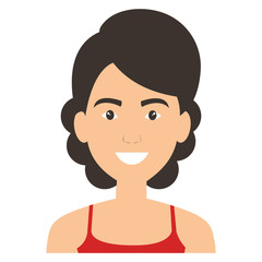 beautiful woman avatar character