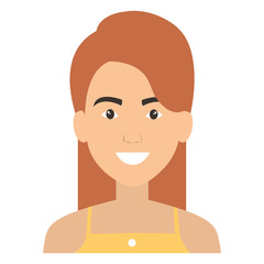 beautiful woman avatar character