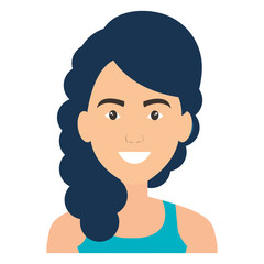 beautiful woman avatar character