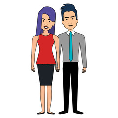 lovers couple avatars characters