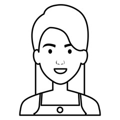 beautiful woman avatar character