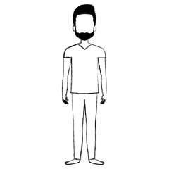 young man avatar character