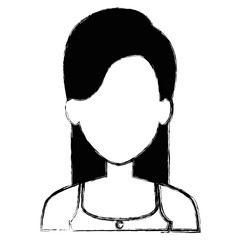 beautiful woman avatar character