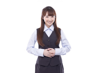 ビジネス案内女性