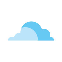 Cloud weather symbol