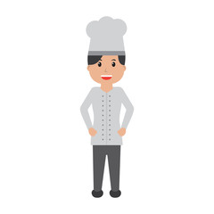chef happy icon image vector illustration design 