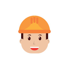engineer or contractor icon image vector illustration design 