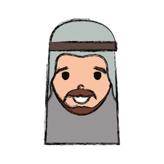 Arab man cartoon