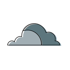 Cloud weather symbol