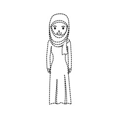 Arab woman cartoon