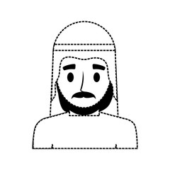 Arab man cartoon