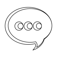 Chat bubble symbol