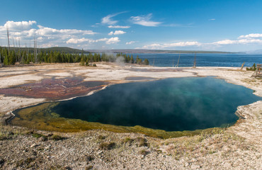 Natural Hot Spring, Yellowstone National Park