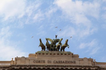 Obraz premium Quadriga - Rome - Italy