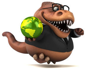 Fun Trex - 3D Illustration