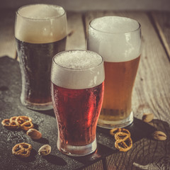 Different types of beer