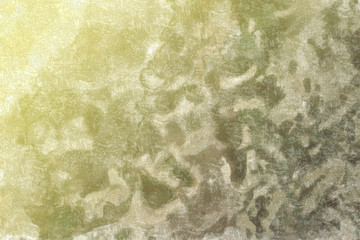 Multi-colored textural wall, sand with marsh