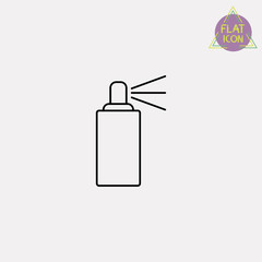 deodorant line icon