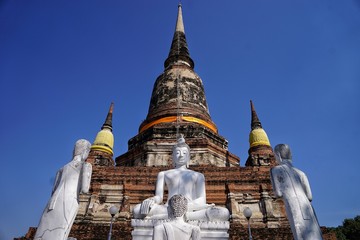 Fototapeta na wymiar Ayutthaya is a world heritage city. Located in Thailand.