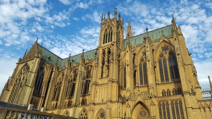 Fototapeta na wymiar Metz Cathedral, 0France